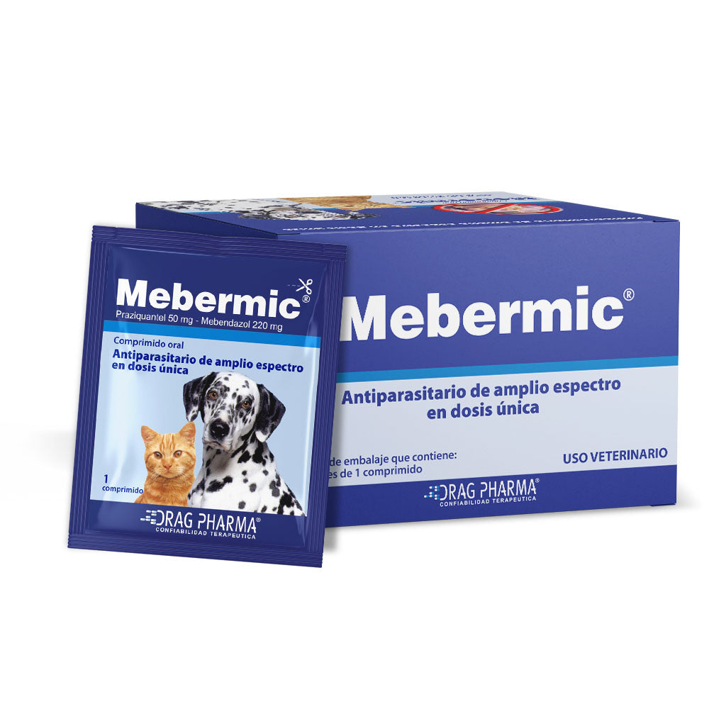 Mebermic x 50 comp estuche
