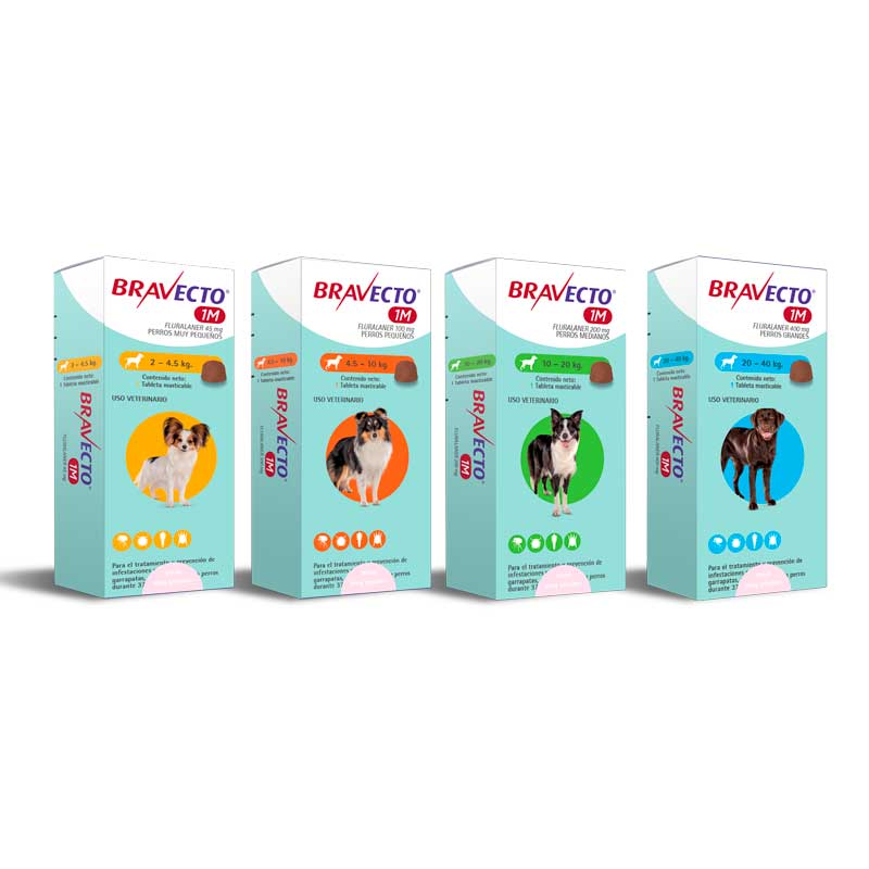 Bravecto 1M 10-20 kg.