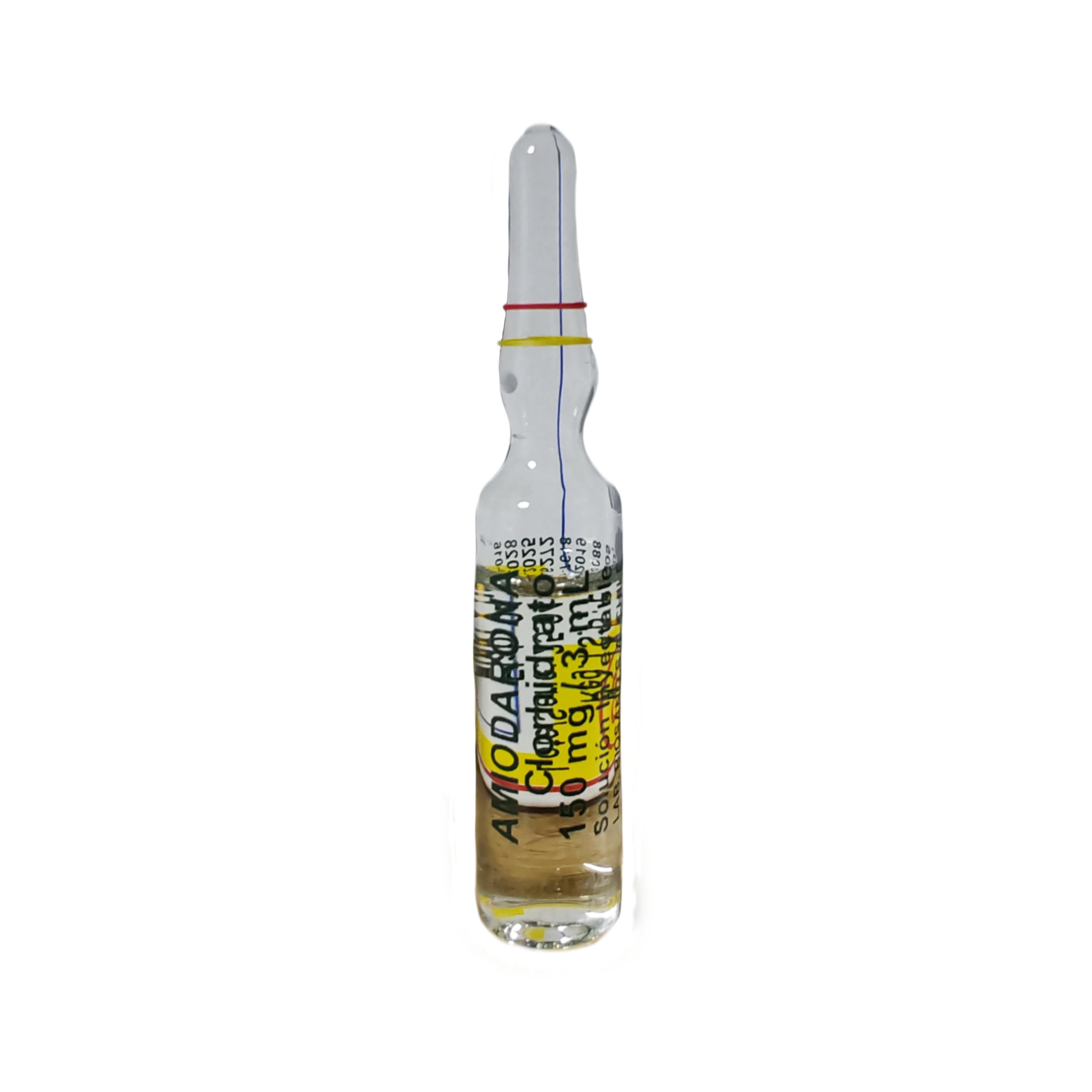 Amiodarona 150mg/3 ml.