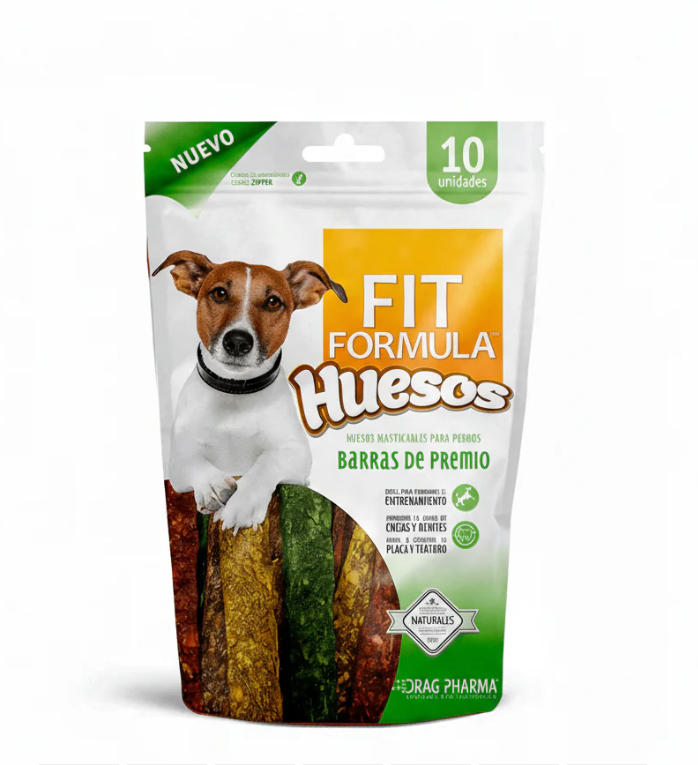 Fit Barra Perro 10 Unidades