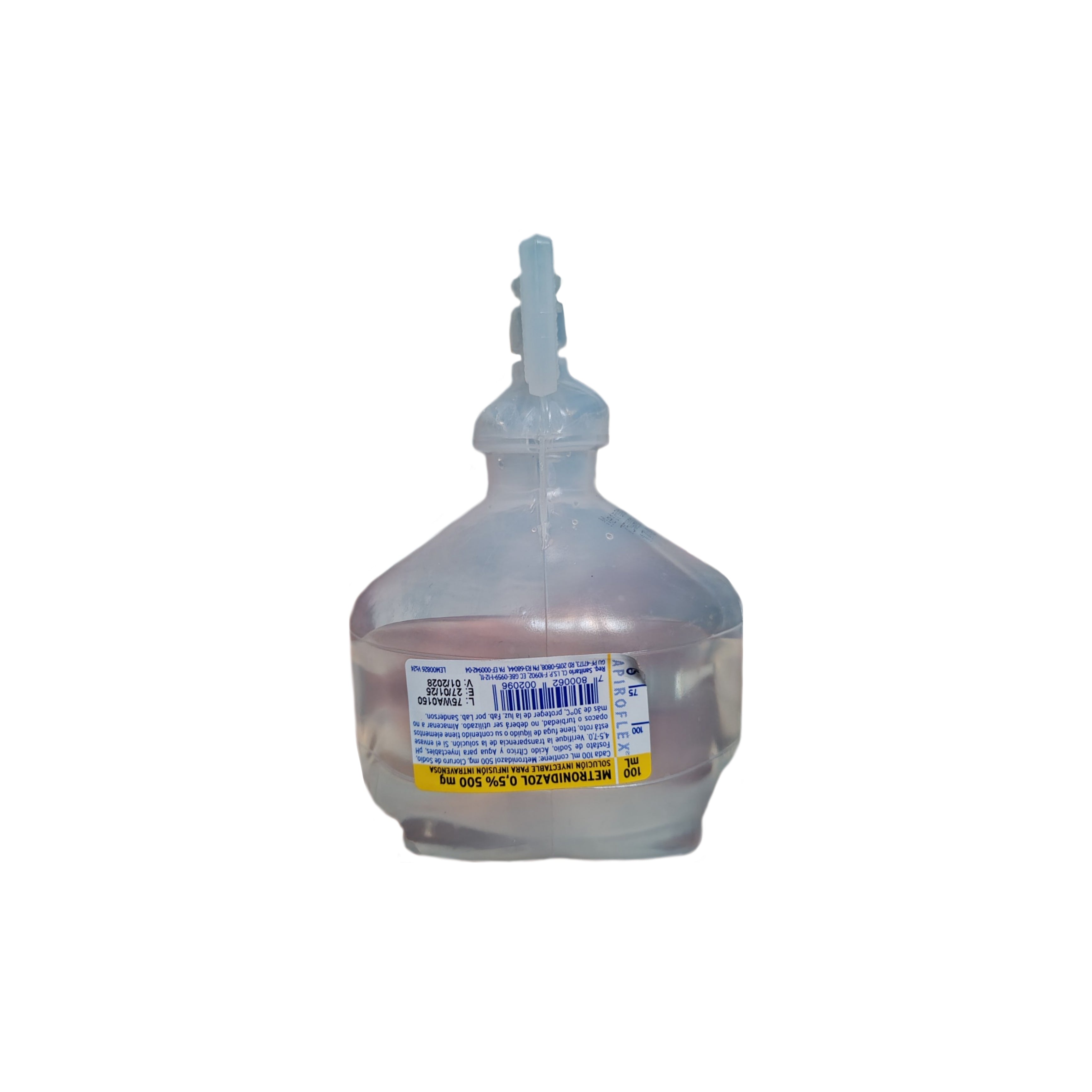Metronidazol 500mg/100 ml.