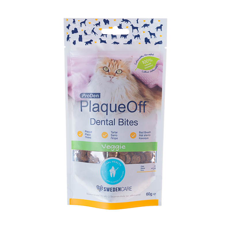 PlaqueOff Bites 60gr Gato