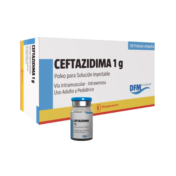 Ceftazidima 1 gr.