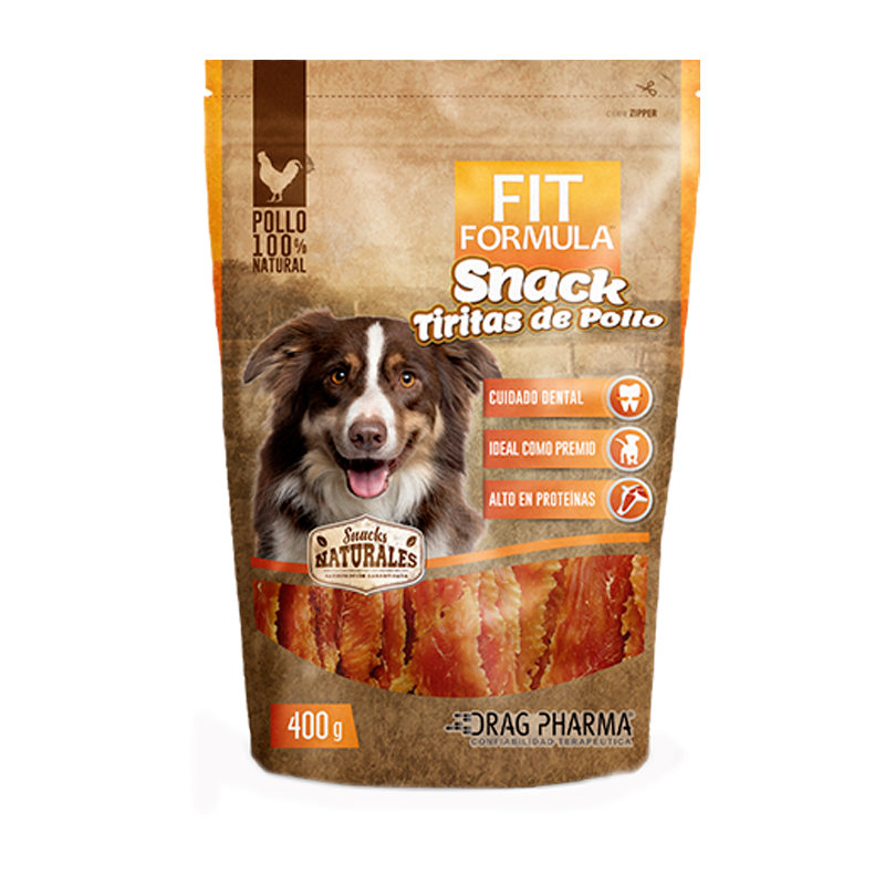 Fit Snack Tirita Pollo 400 gr.