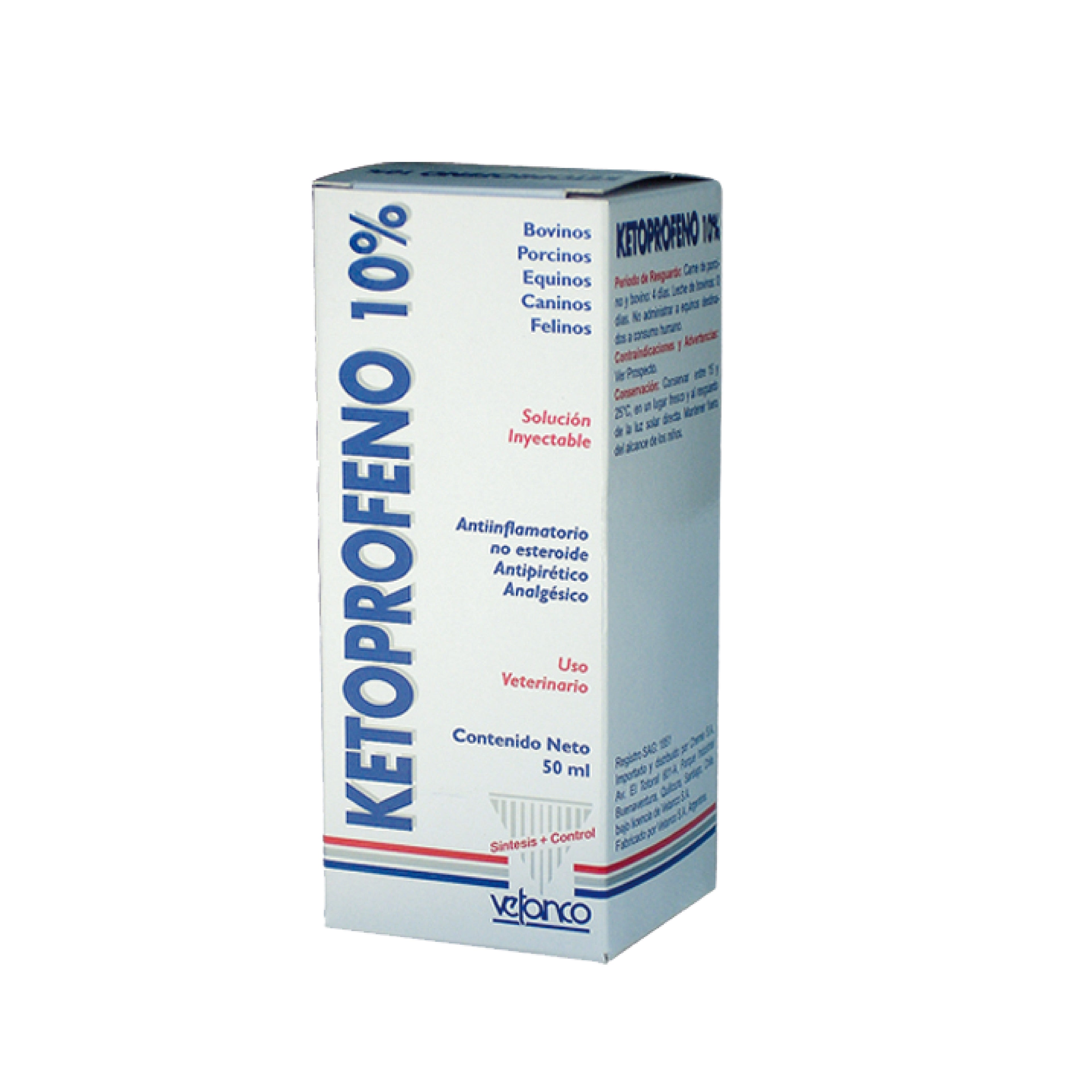 Ketoprofeno 10% de 50 ml.