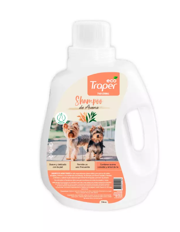 Shampoo avena 5 litros traper