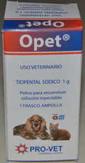 Opet (Tiopental Sodico) 1 gr.