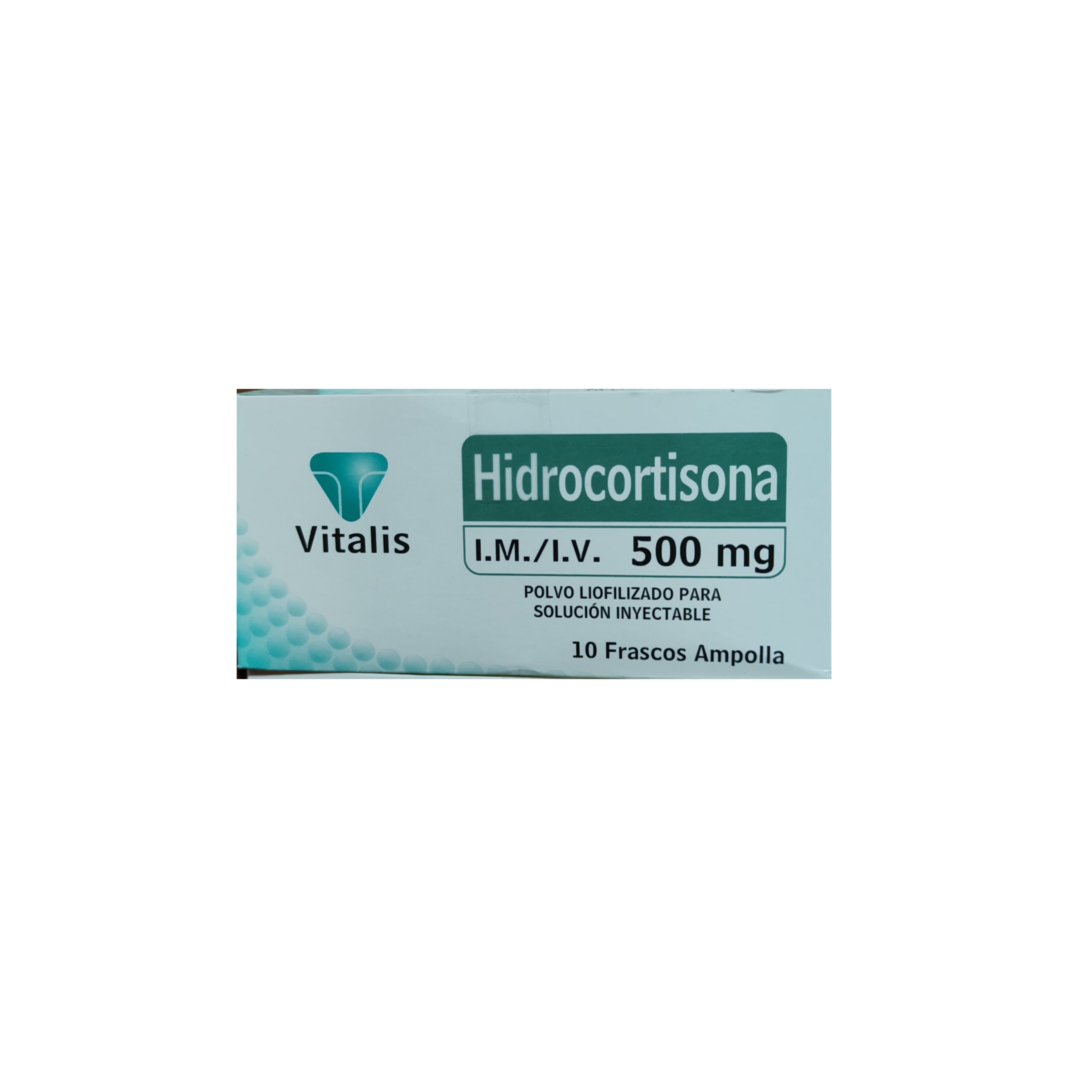 Hidrocortisona 500 mg.