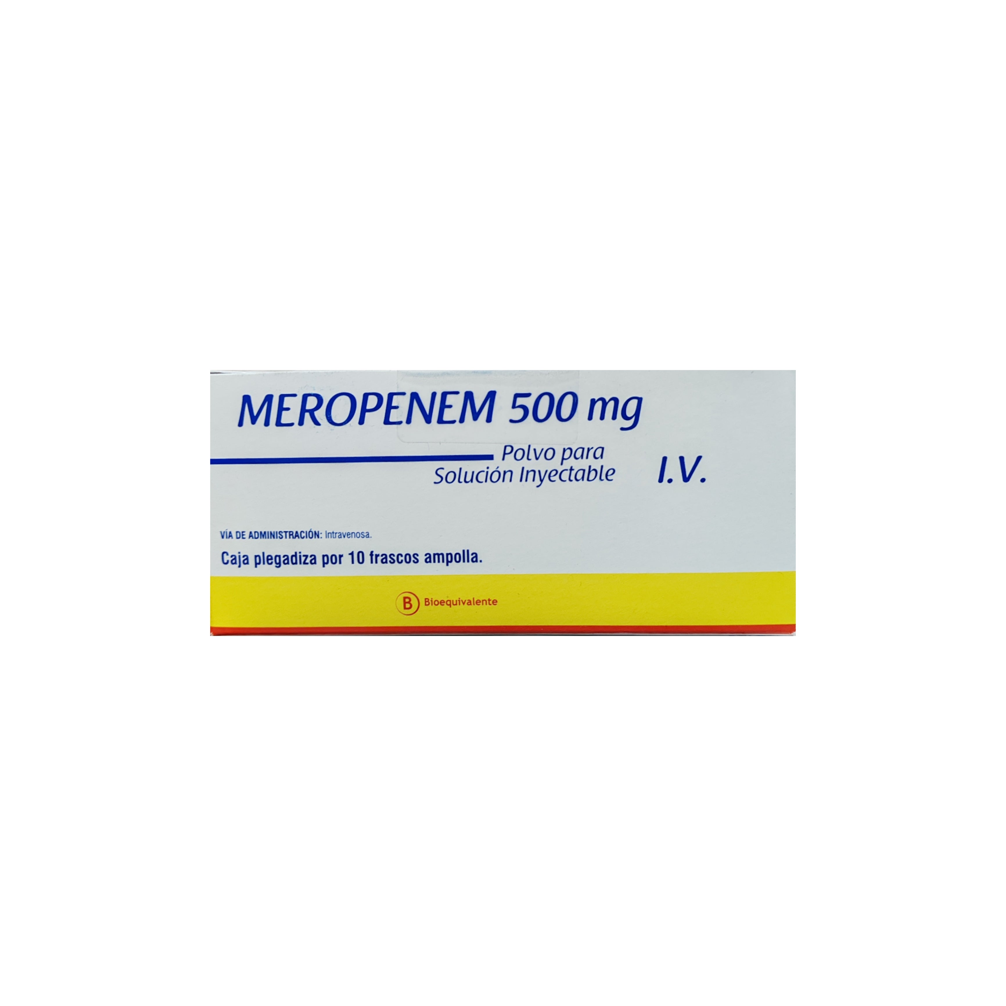 Meropenem 500mg ampolla