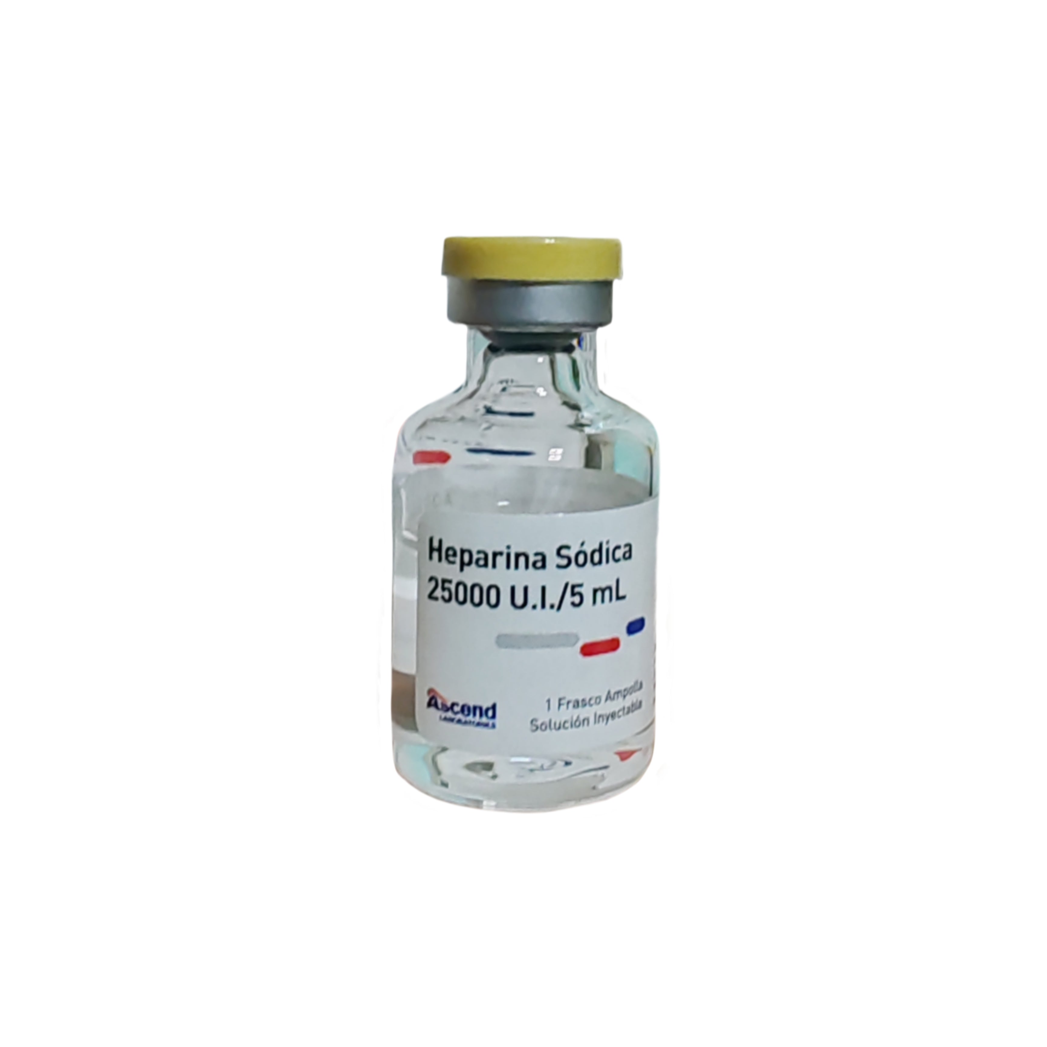 Heparina Sodica 25.000UI/5 ml.