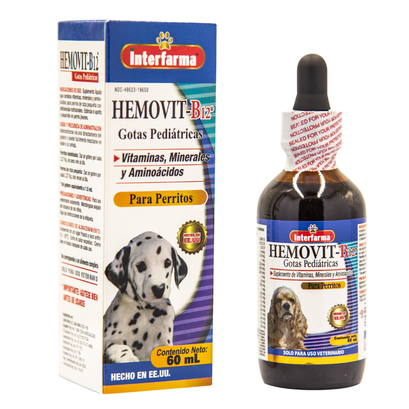 Hemovit B-12 x 60 ml.