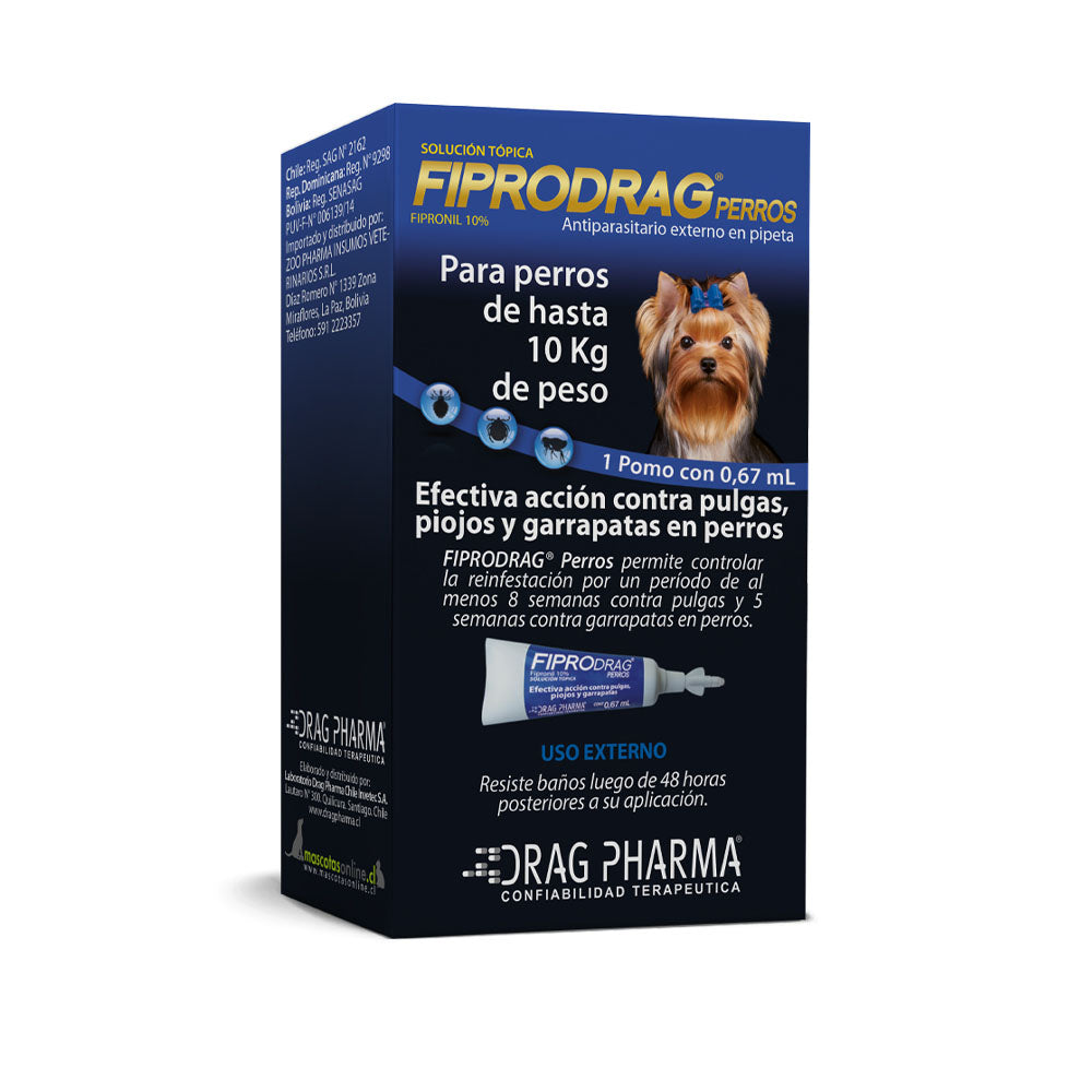 Fiprodrag perro 0,67 ml.