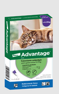Advantage Gatos de 4 a 8 kg.
