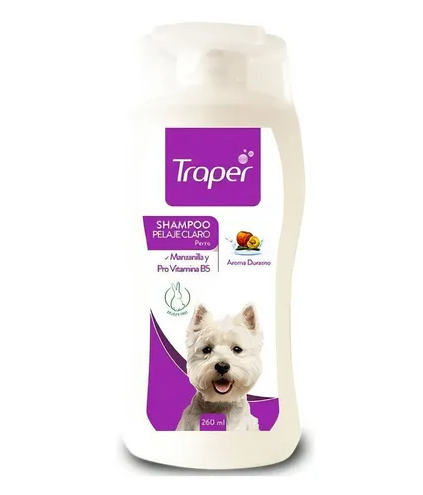 Shampoo Pelaje Claro 260ml Traper